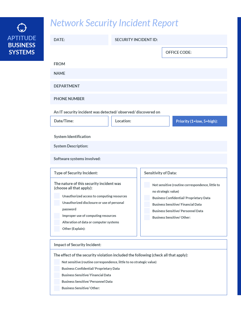 How To Write An Effective Incident Report [Examples + In It Incident Report Template