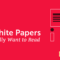 How To Write White Papers People Actually Want To Read Intended For White Paper Report Template