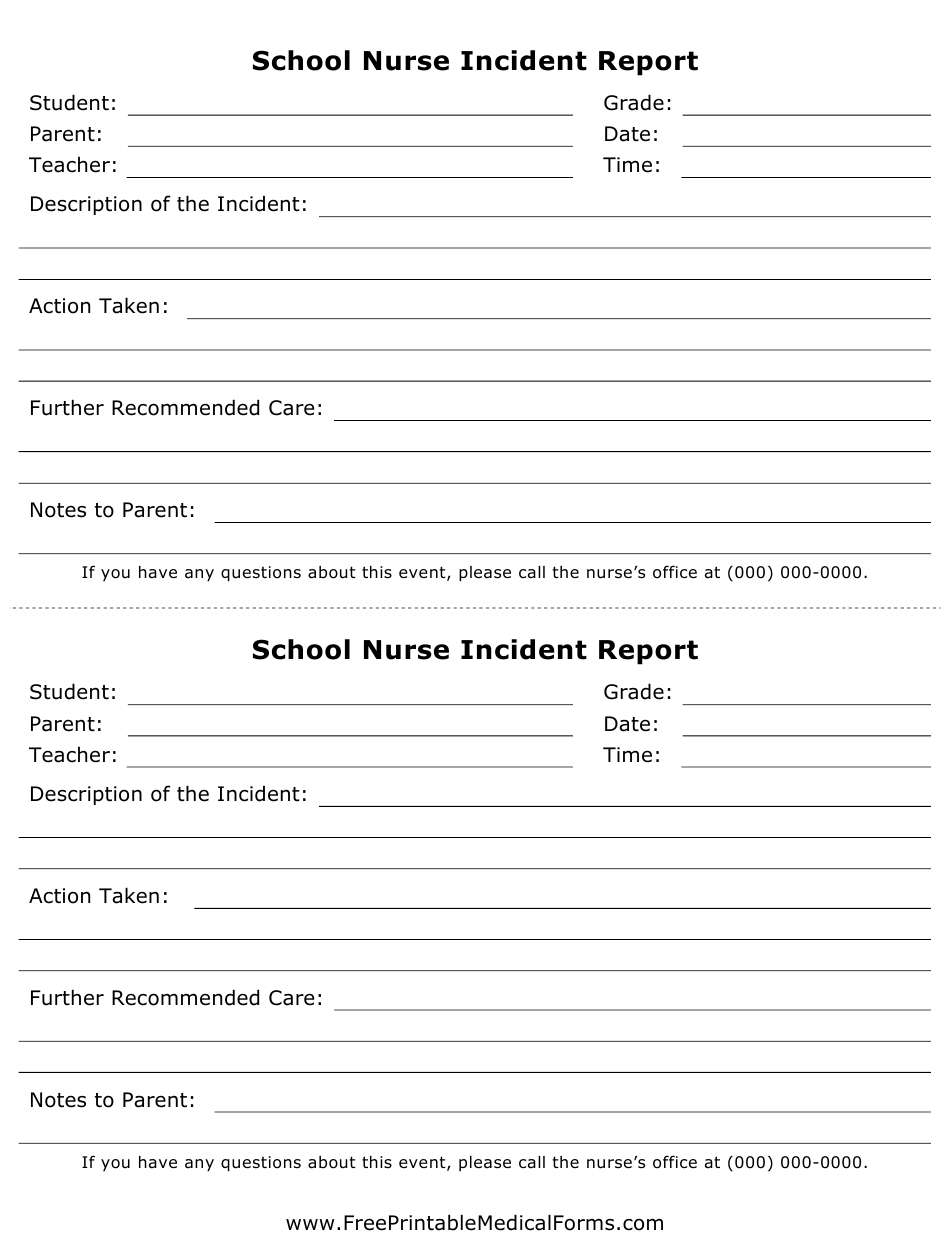 Incident Report School – Raptor.redmini.co In School Incident Report Template