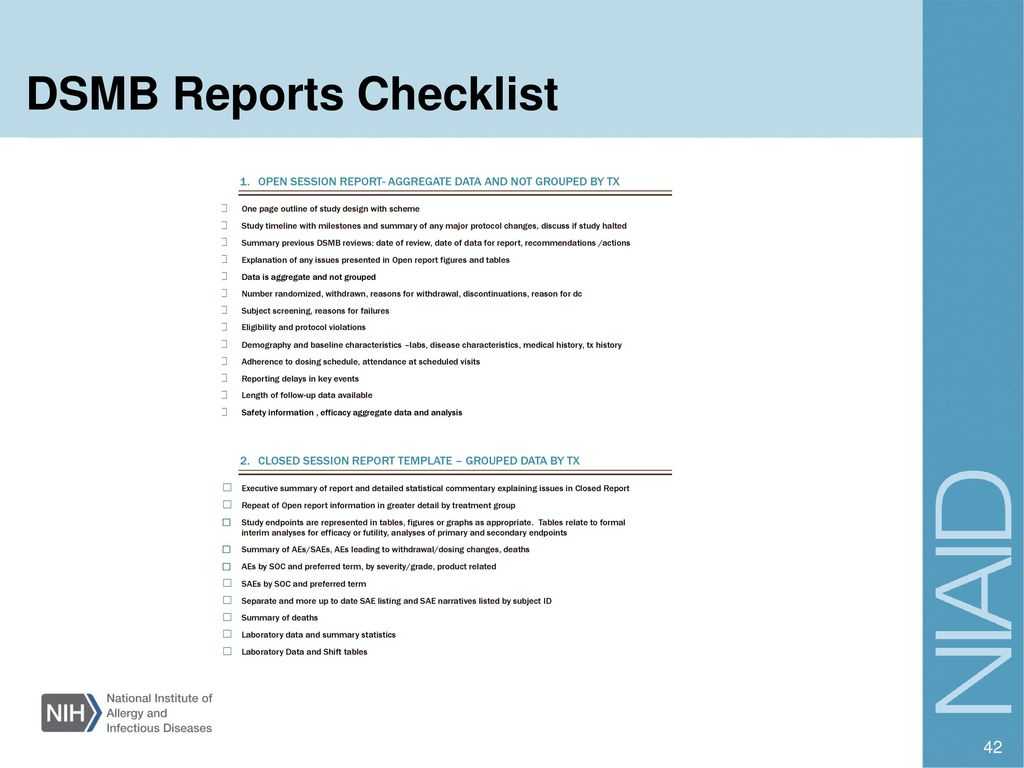 Investigator Training – Ppt Download For Dsmb Report Template