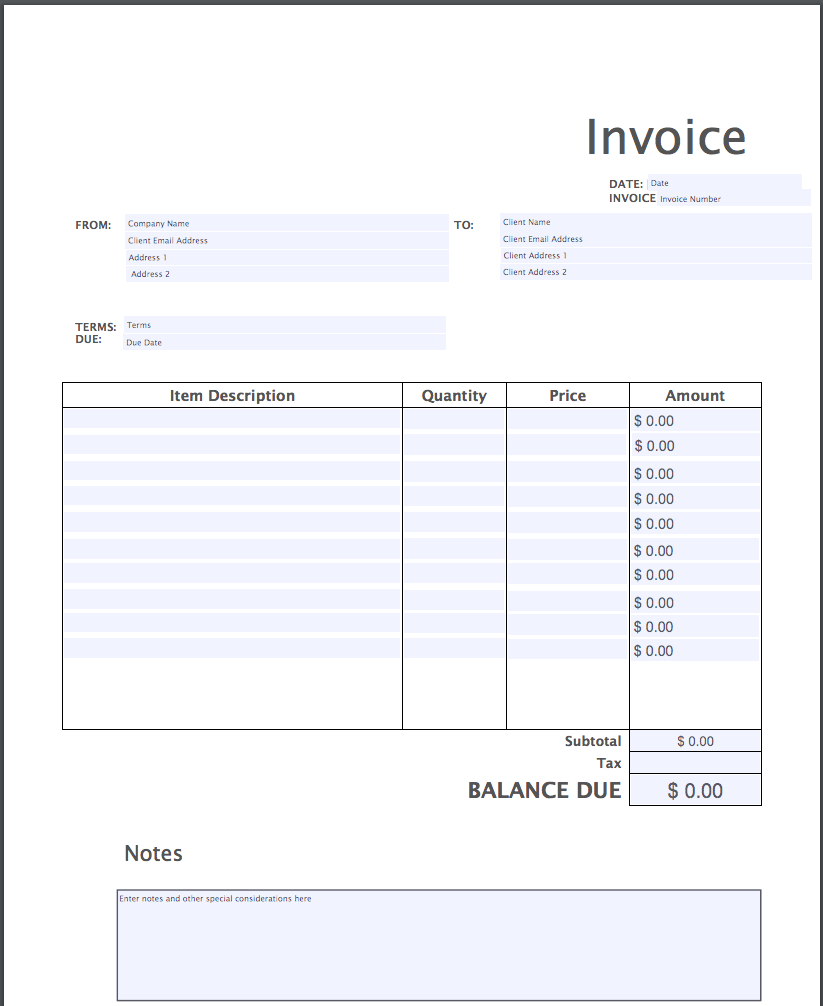 Invoice Template Pdf | Free Download | Invoice Simple Pertaining To Free Downloadable Invoice Template For Word