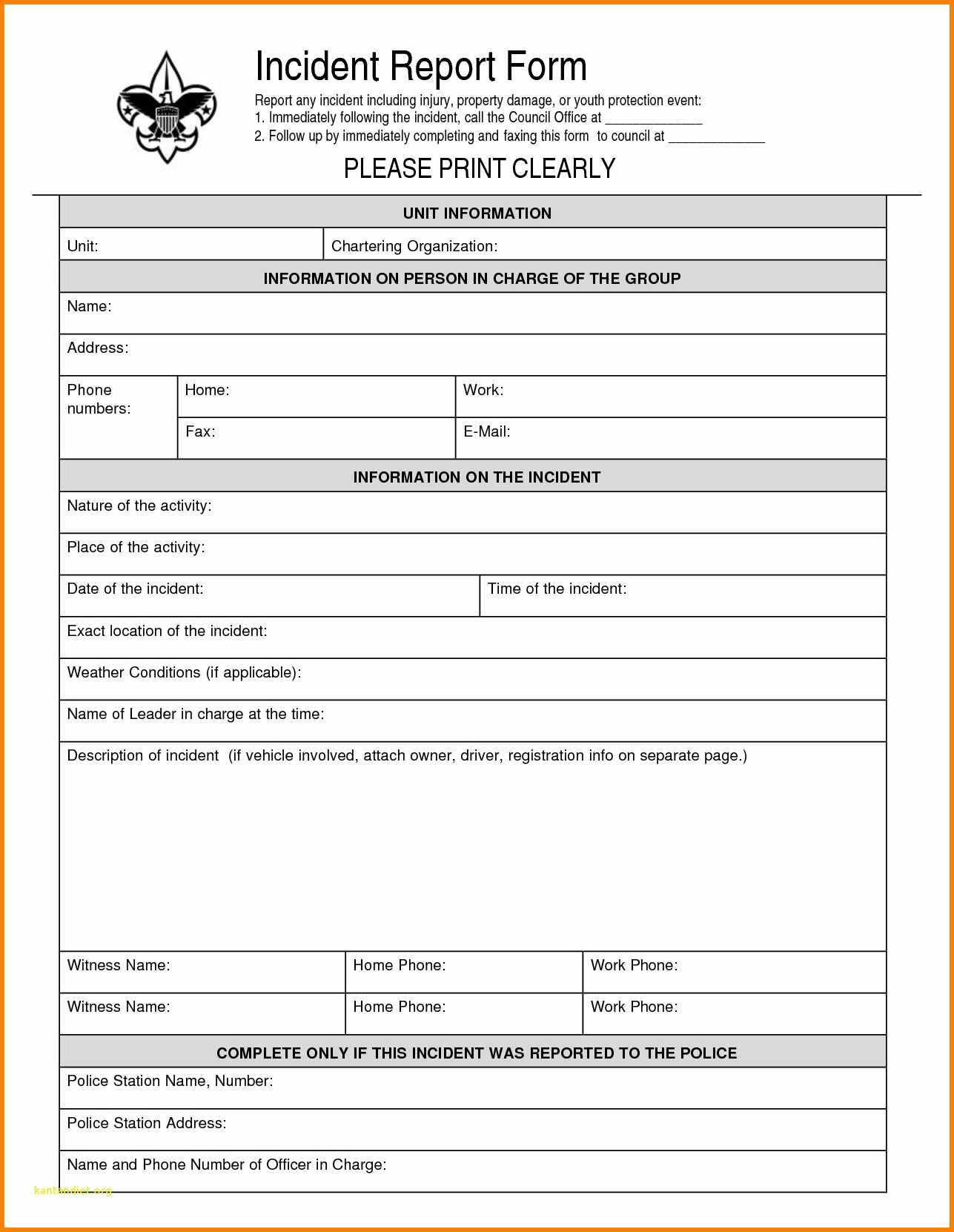 It Incident Report Template Best Photos Of Word Ocument With Incident Report Template Microsoft
