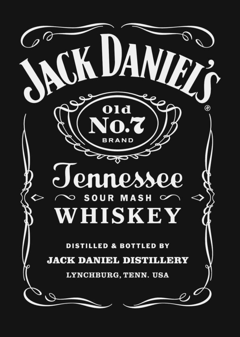 Jack Daniels Label Template