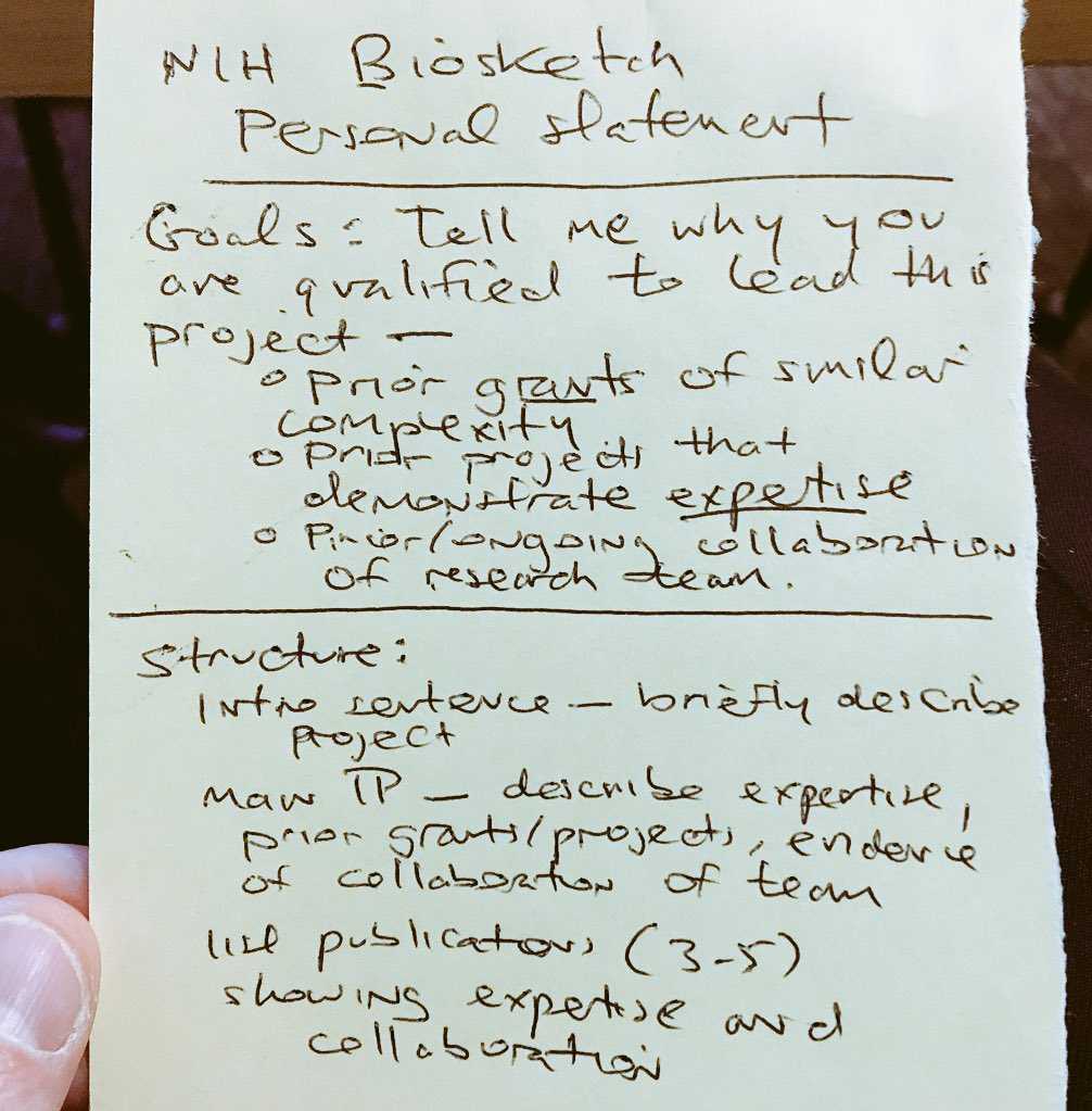 Justin B. Dimick On Twitter: "by Request (@htubbscooley Rn Inside Nih Biosketch Template Word