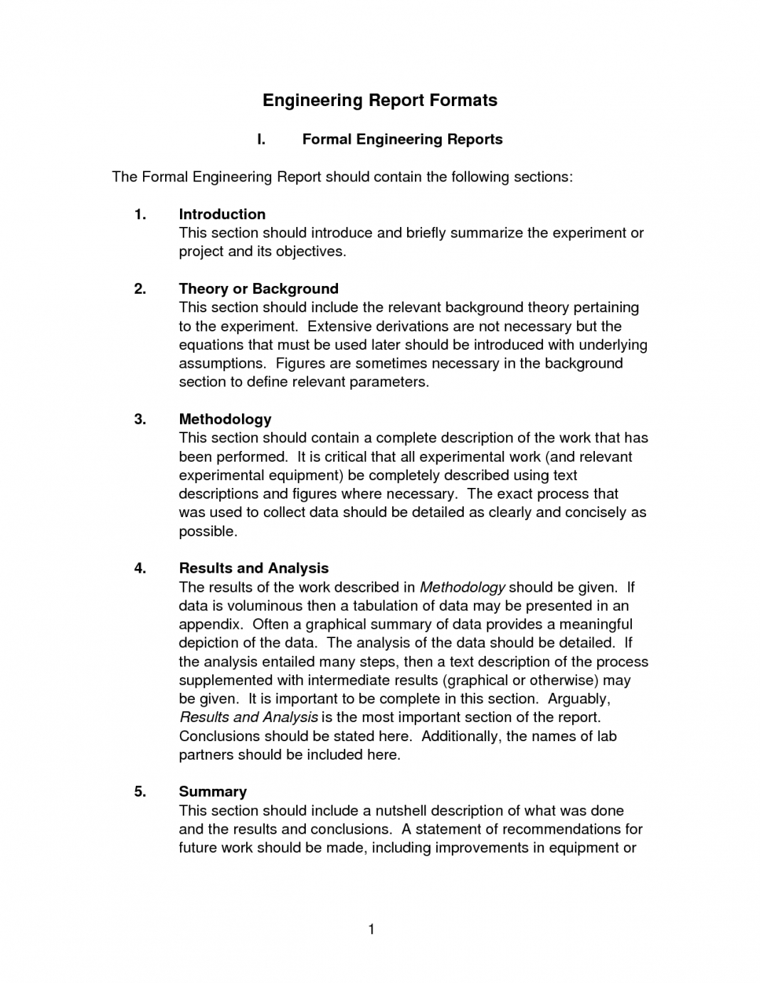 Lab Report Uction Sample Example Chemistry Template Within Engineering Lab Report Template