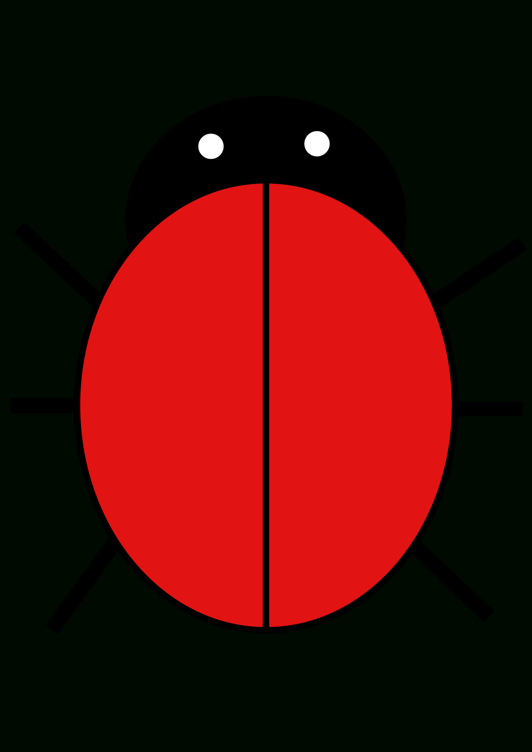 Ladybird | Free Images At Clker - Vector Clip Art Online Throughout Blank Ladybug Template