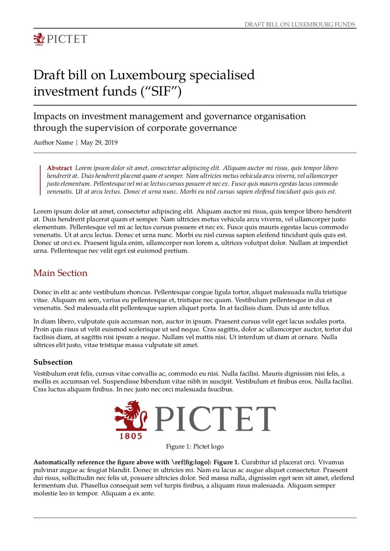 Latex Typesetting - Showcase Inside Latex Technical Report Template