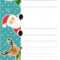 Letter Template To Santa Claus With An Elf And A Reindeer Regarding Blank Letter From Santa Template