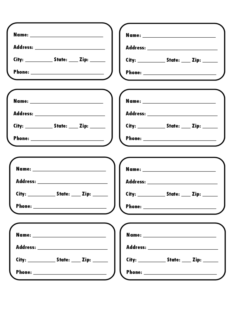 Luggage Tag Template – 1 Free Templates In Pdf, Word, Excel For Luggage Tag Template Word