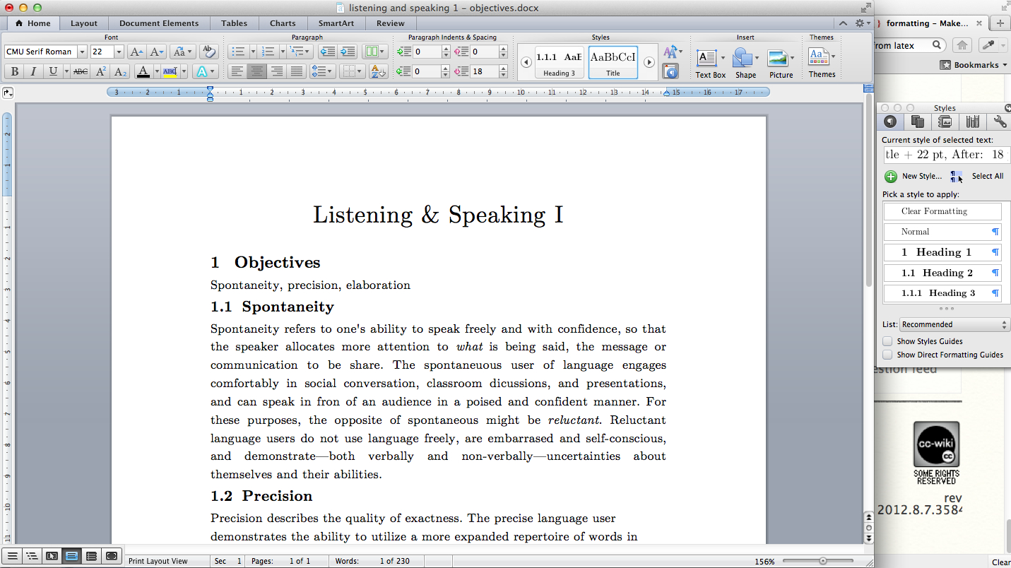 Make Ms Word Document Look Like It Has Been Typeset In Latex Intended For Ms Word Thesis Template