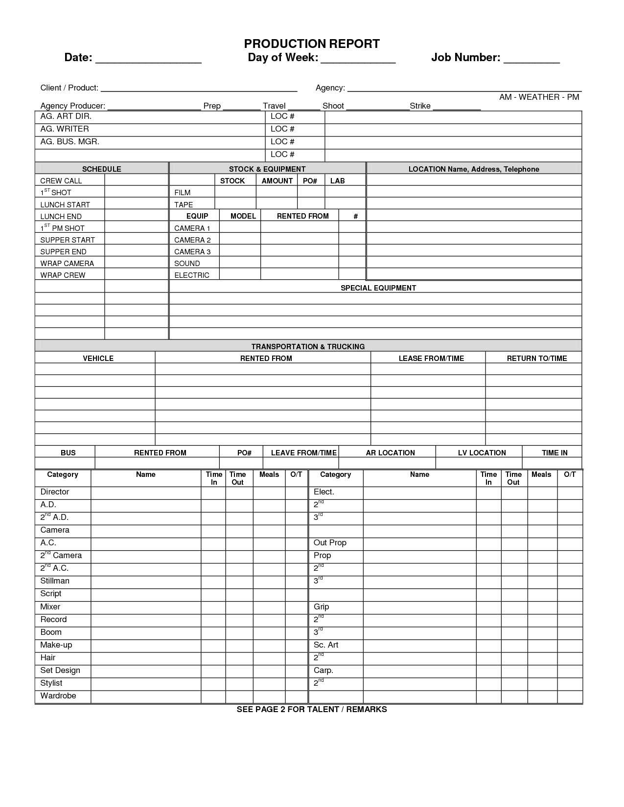 Monthly Production Report Example Format Daily Excel Intended For Sound Report Template