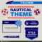 Nautical Theme Design Template You Can Use Flyers Banner Pertaining To Nautical Banner Template