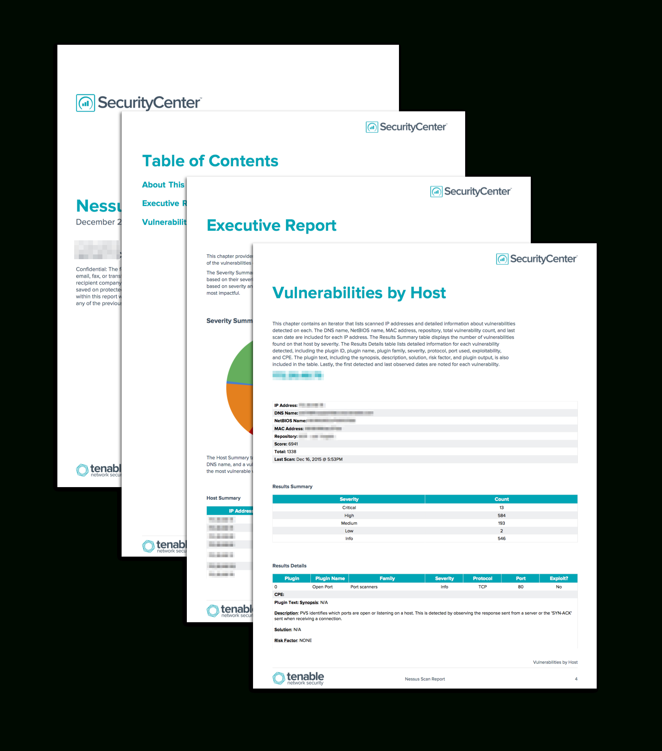 Nessus Scan Report – Sc Report Template | Tenable® For Website Evaluation Report Template