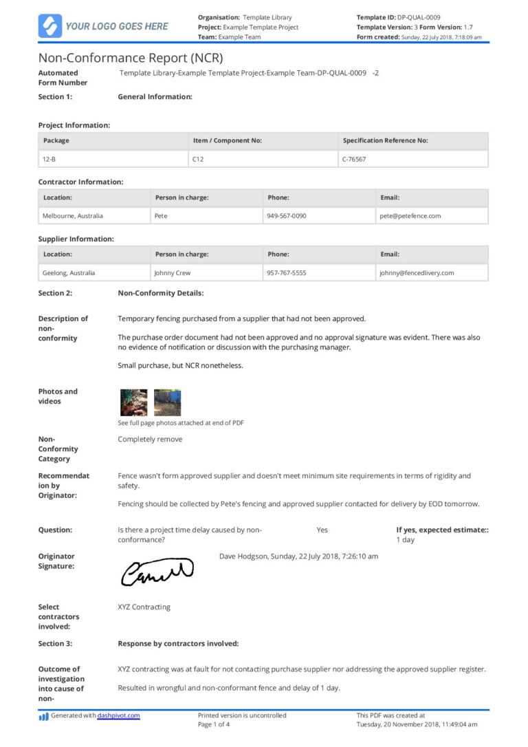 ncr-report-template-sample-professional-template