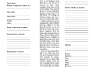 Obituary Template - Fill Online, Printable, Fillable, Blank throughout Fill In The Blank Obituary Template