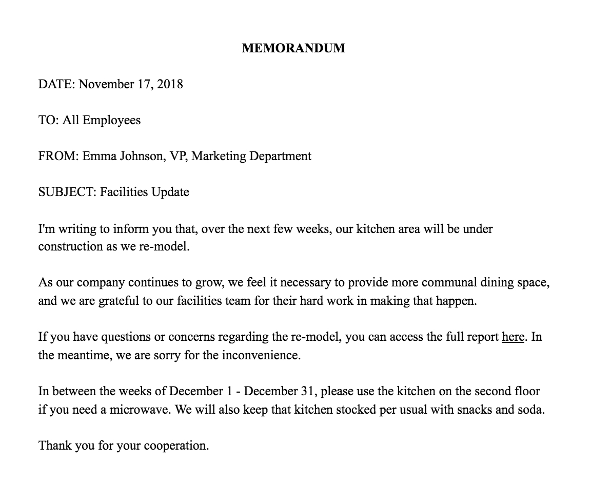 Official Memos – Horizonconsulting.co With Regard To Memo Template Word 2010