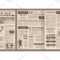 Old Newspaper Template Style Free Photoshop WordPress Throughout Blank Newspaper Template For Word