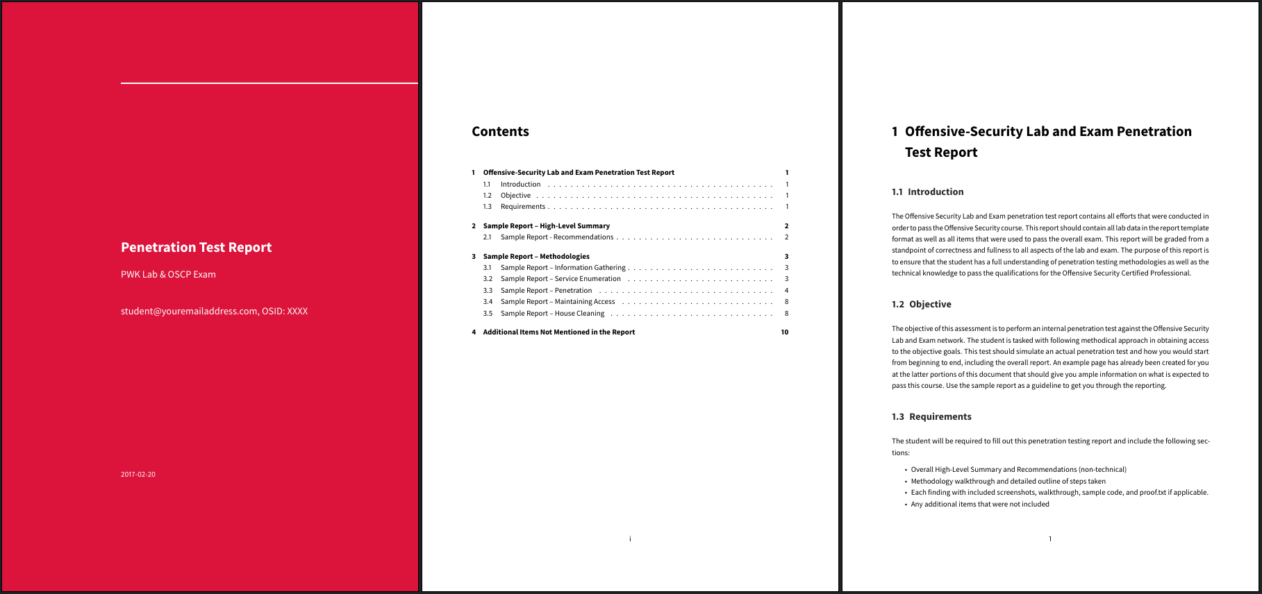 Oscp Exam Report Template In Markdown | Oscp Exam Report For Latex Technical Report Template