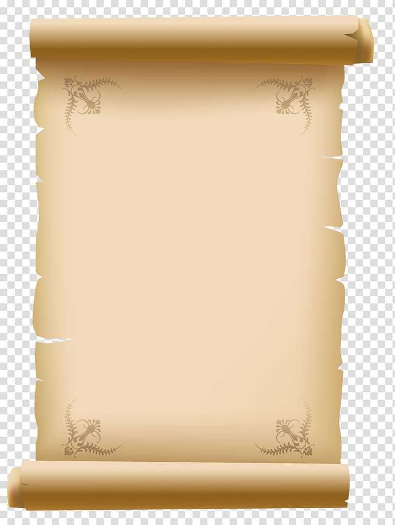 Paper Scroll , Paper Transparent Background Png Clipart With Regard To Scroll Paper Template Word