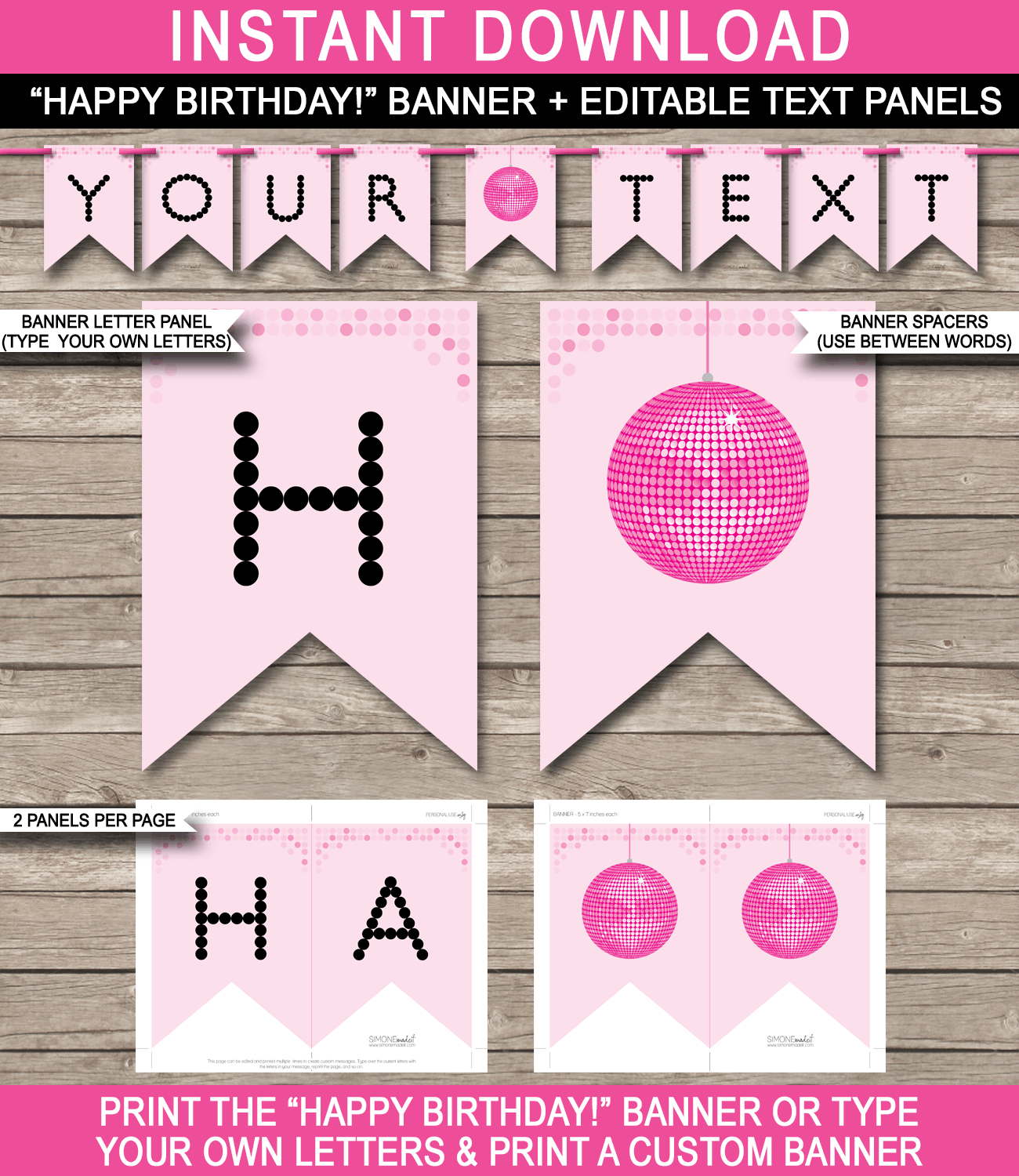 Party Banner Templates – Raptor.redmini.co Pertaining To Diy Party Banner Template