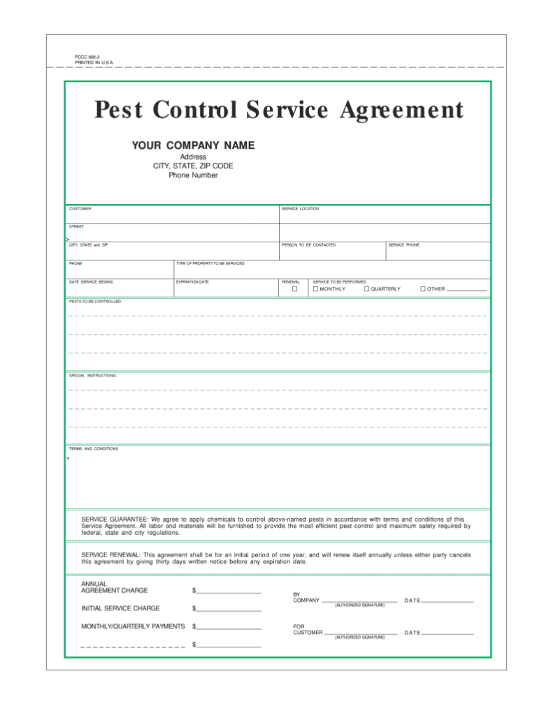 Pest Control Certificate Format Fill Online, Printable Pertaining To