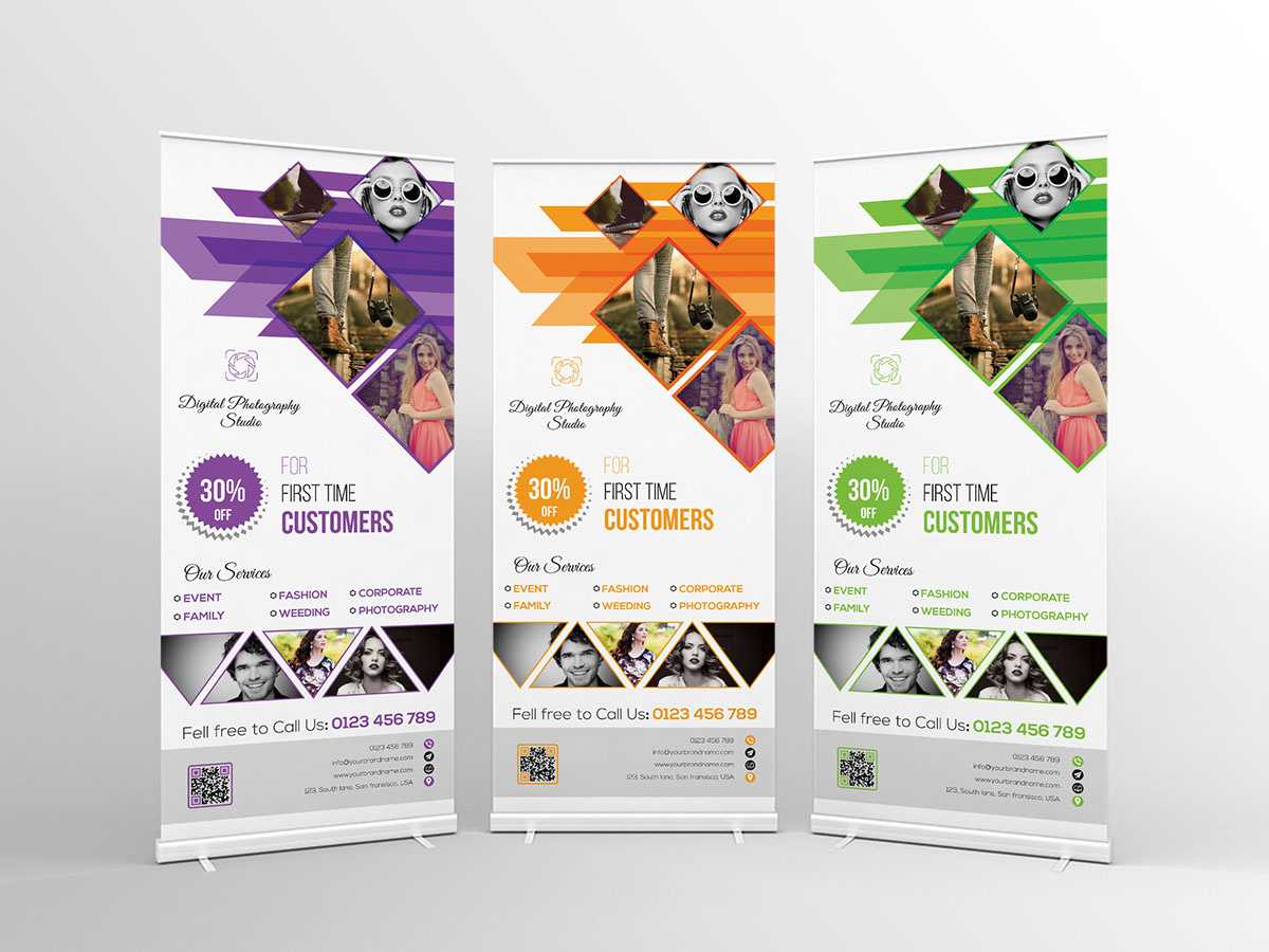 Photography Roll Up Banner Templatefaysal Ahmed Habib On Regarding Photography Banner Template