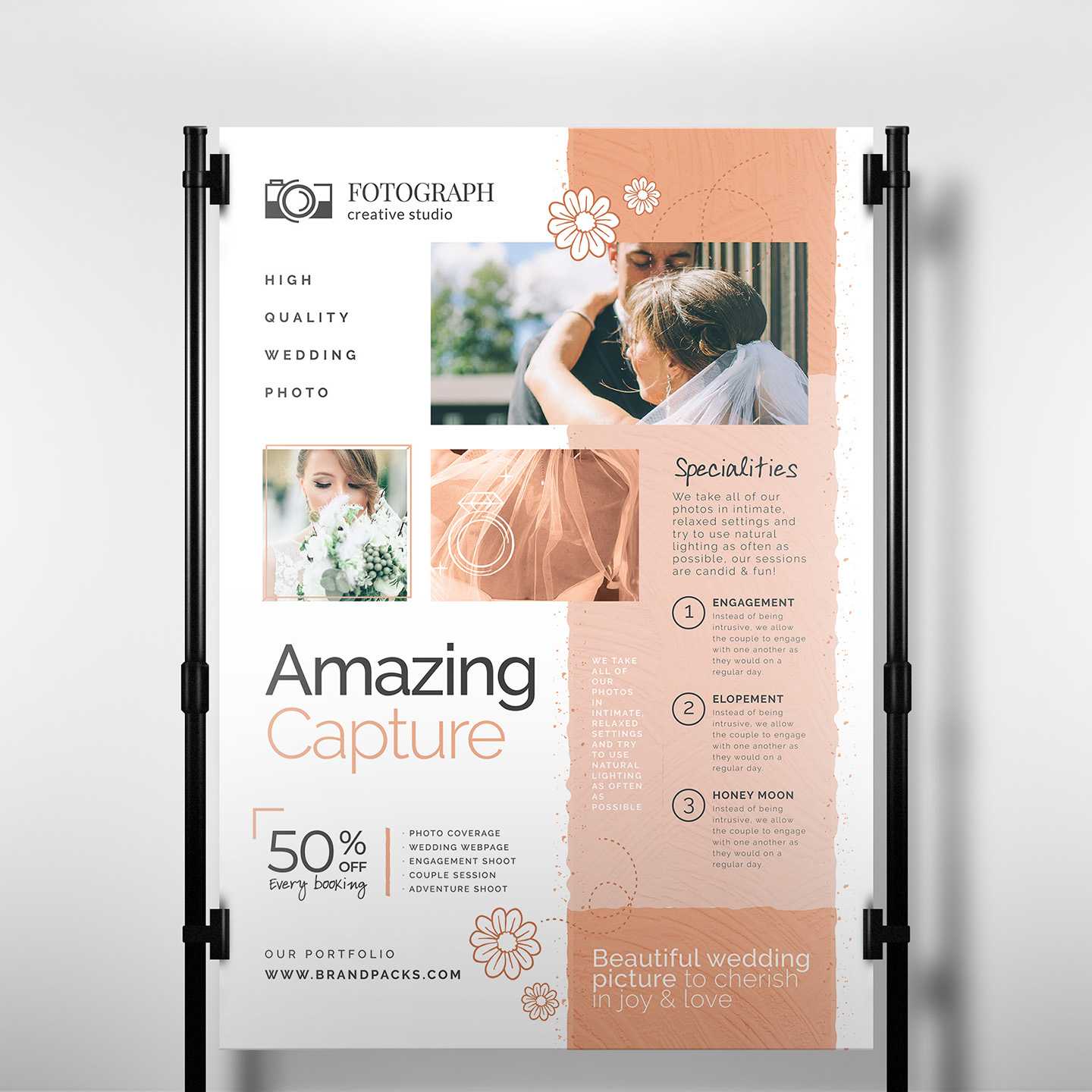 Photography Service Banner Template - Psd, Ai & Vector With Photography Banner Template