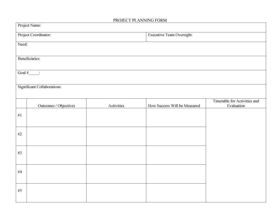 Planning Template – Horizonconsulting.co Within Blank Scheme Of Work Template