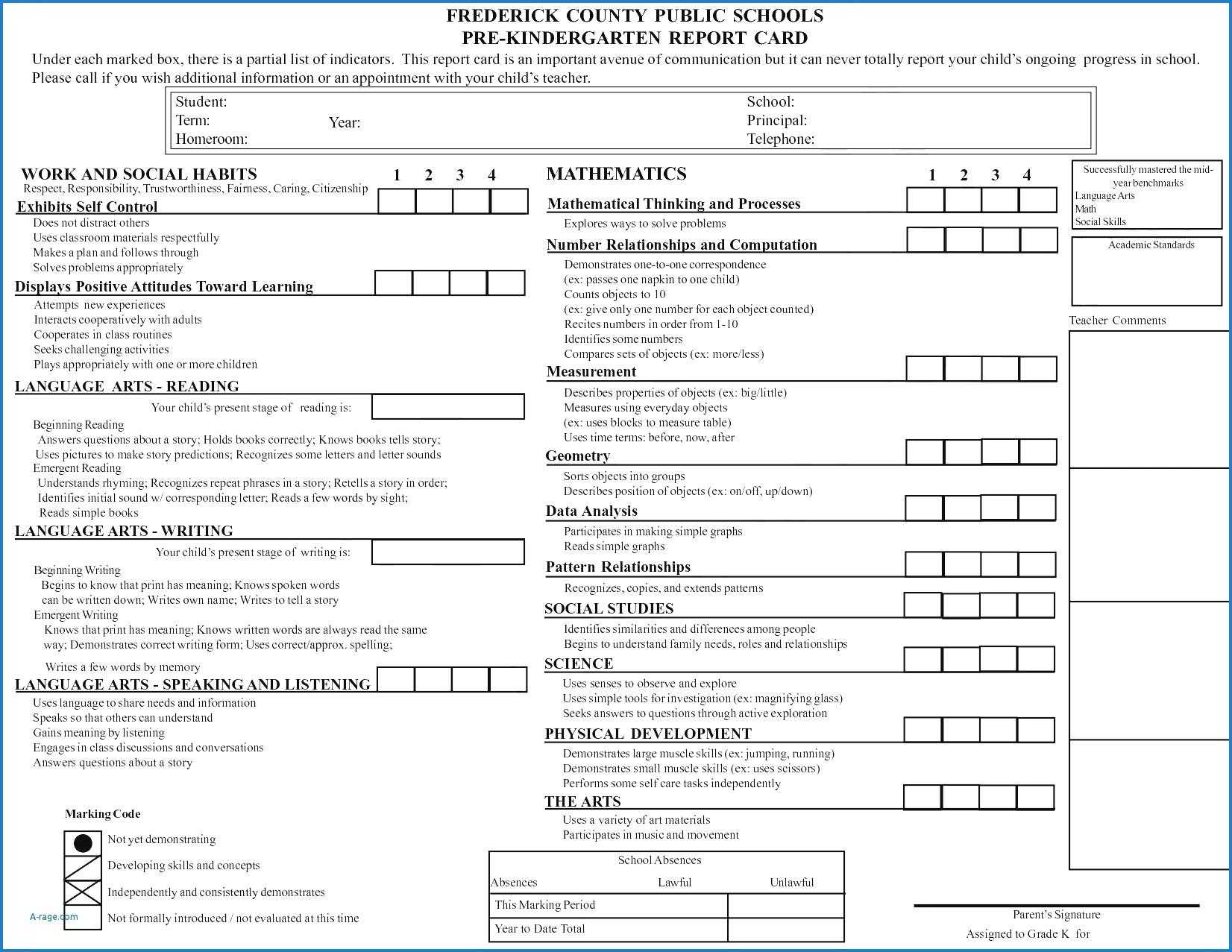 Preschool Report Card Template – Raptor.redmini.co Inside Fake College Report Card Template