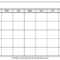Printable Blank Calendar – Horizonconsulting.co Pertaining To Blank Calender Template