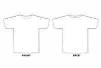 Printable Blank Tshirt Template - C-Punkt with Blank Tshirt Template Printable