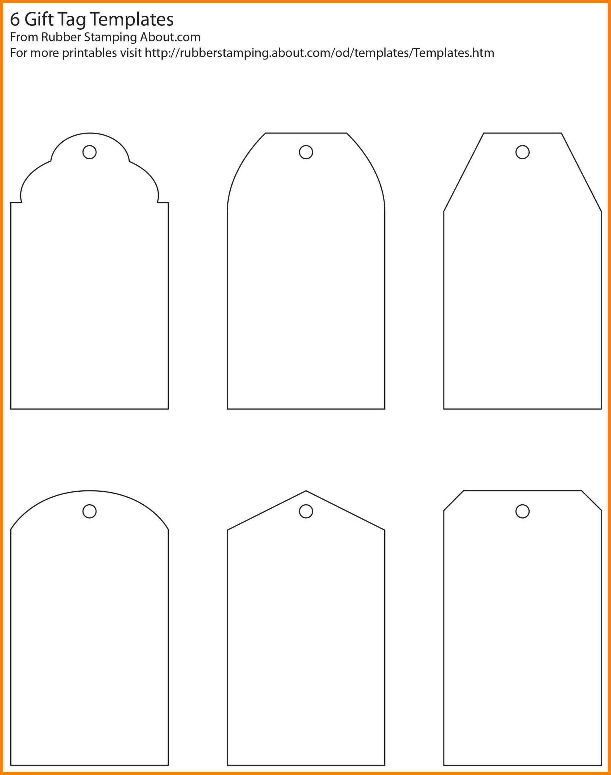 Printable Tags Template - Horizonconsulting.co Regarding Blank Luggage Tag Template