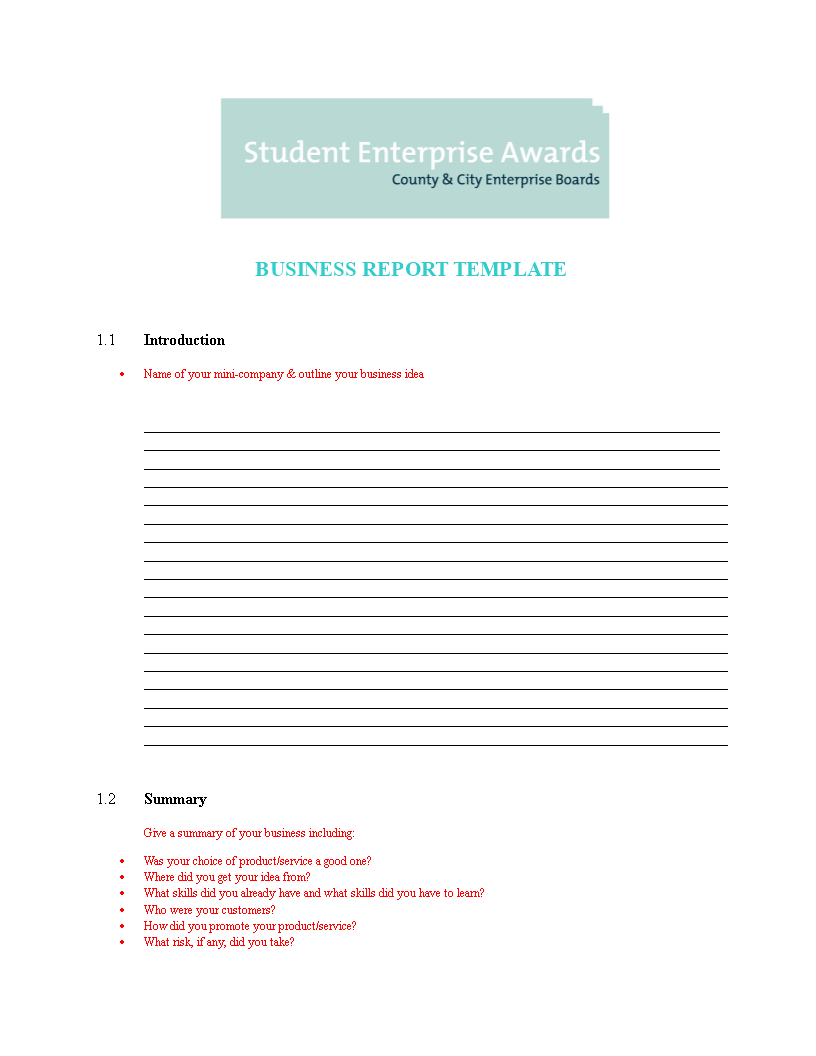Professional Business Report Word | Templates At With It Report Template For Word