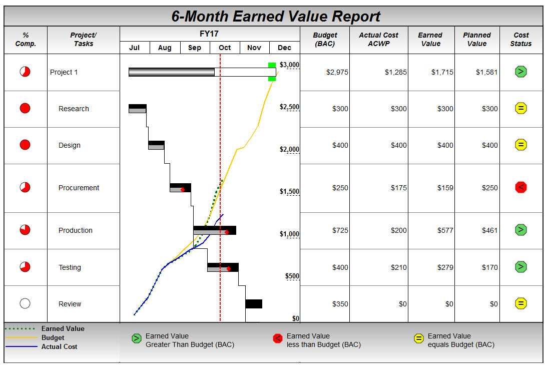 Project Management Software – Milestones Professional 2019 Within Earned Value Report Template