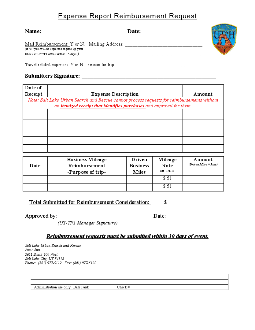 Reimbursement Form Format – Mahre.horizonconsulting.co With Regard To Travel Request Form Template Word