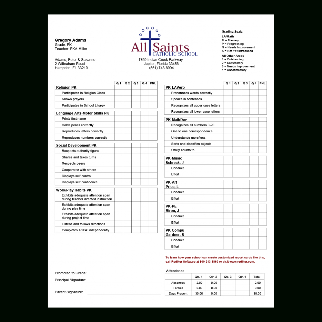 Report Card Template Convert Classic And List Free Editable In High School Student Report Card Template