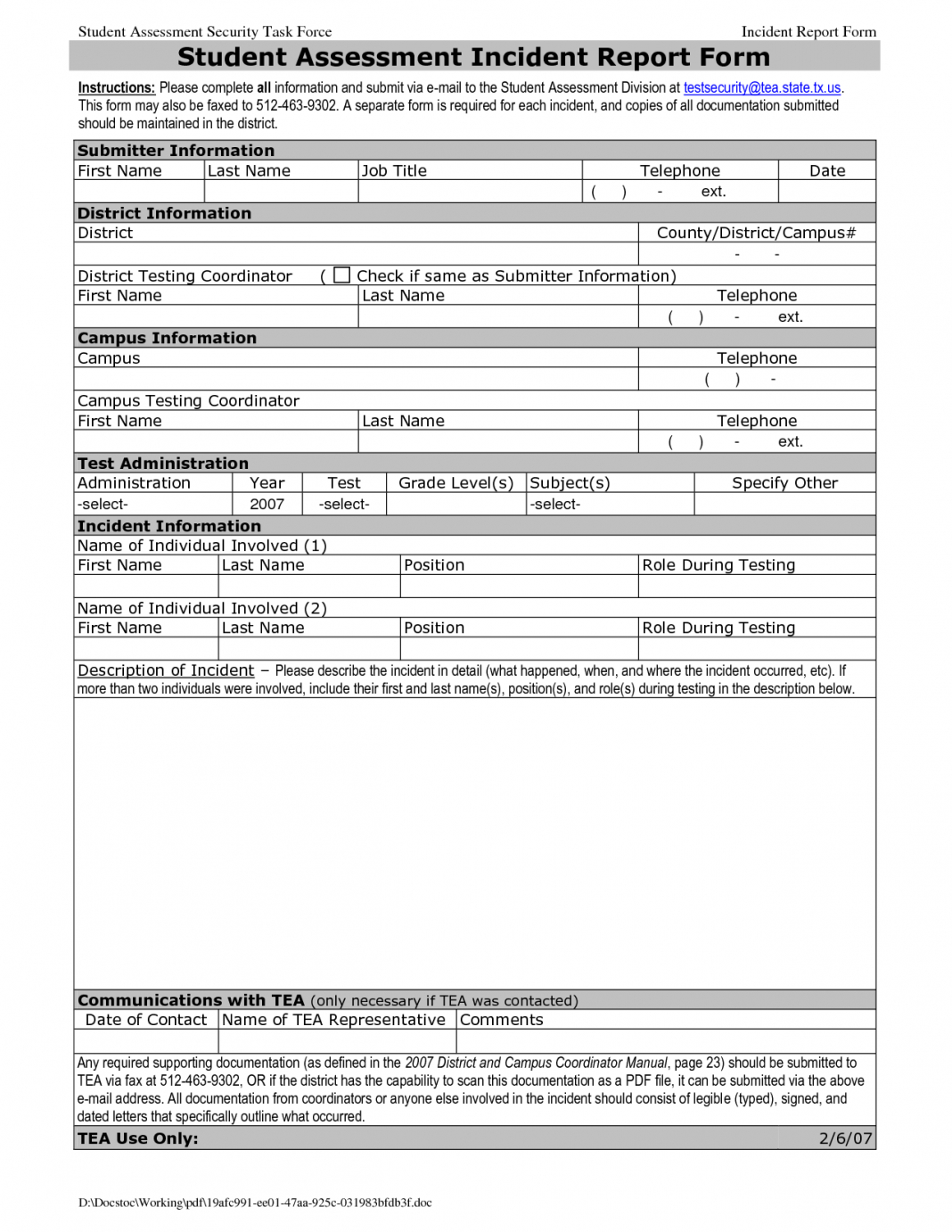 Report Examples School Accident Incident Form Injury Bus Pertaining To Accident Report Form Template Uk