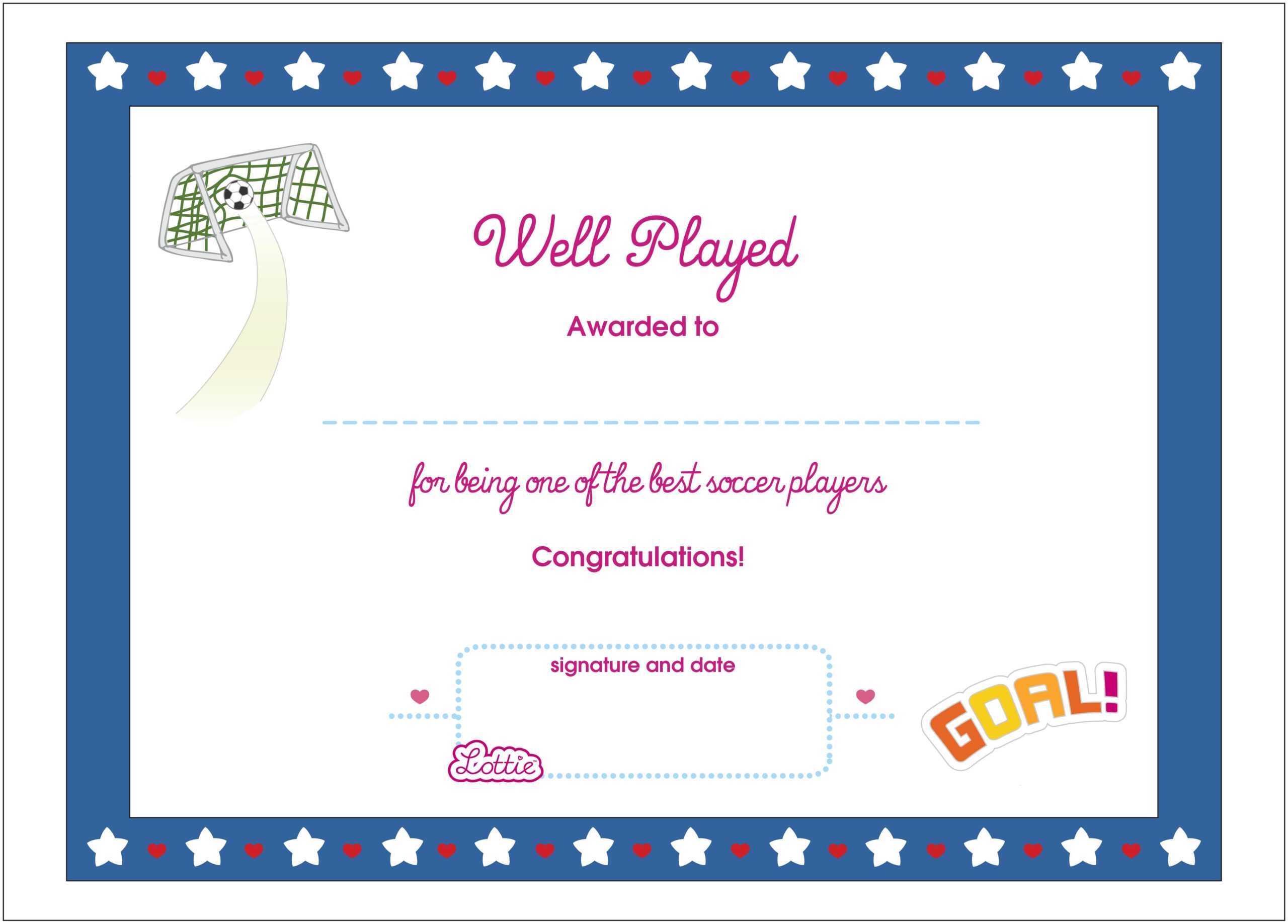 Ridiculous Printable Soccer Certificate | Coleman Blog In Soccer Certificate Templates For Word