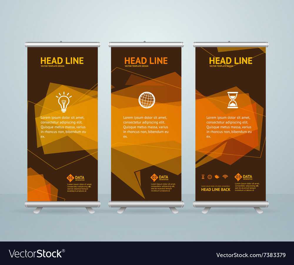 Roll Up Banner Stand Design Template Inside Pop Up Banner Design Template