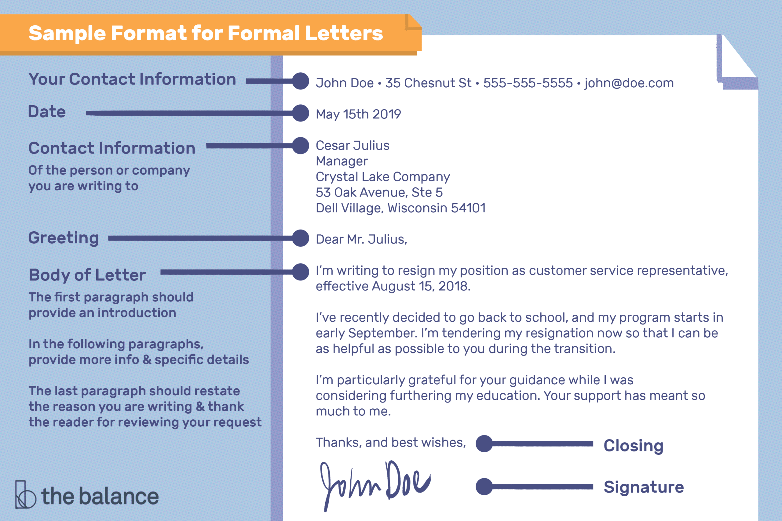 Sample Letter Format For Writing A Letter Regarding Microsoft Word Business Letter Template