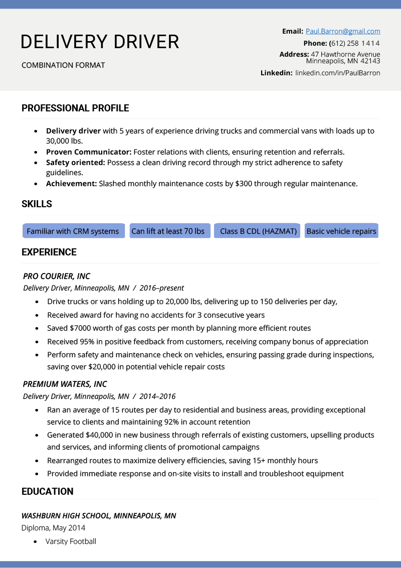 Sample Of Combination Resumes – Raptor.redmini.co For Combination Resume Template Word