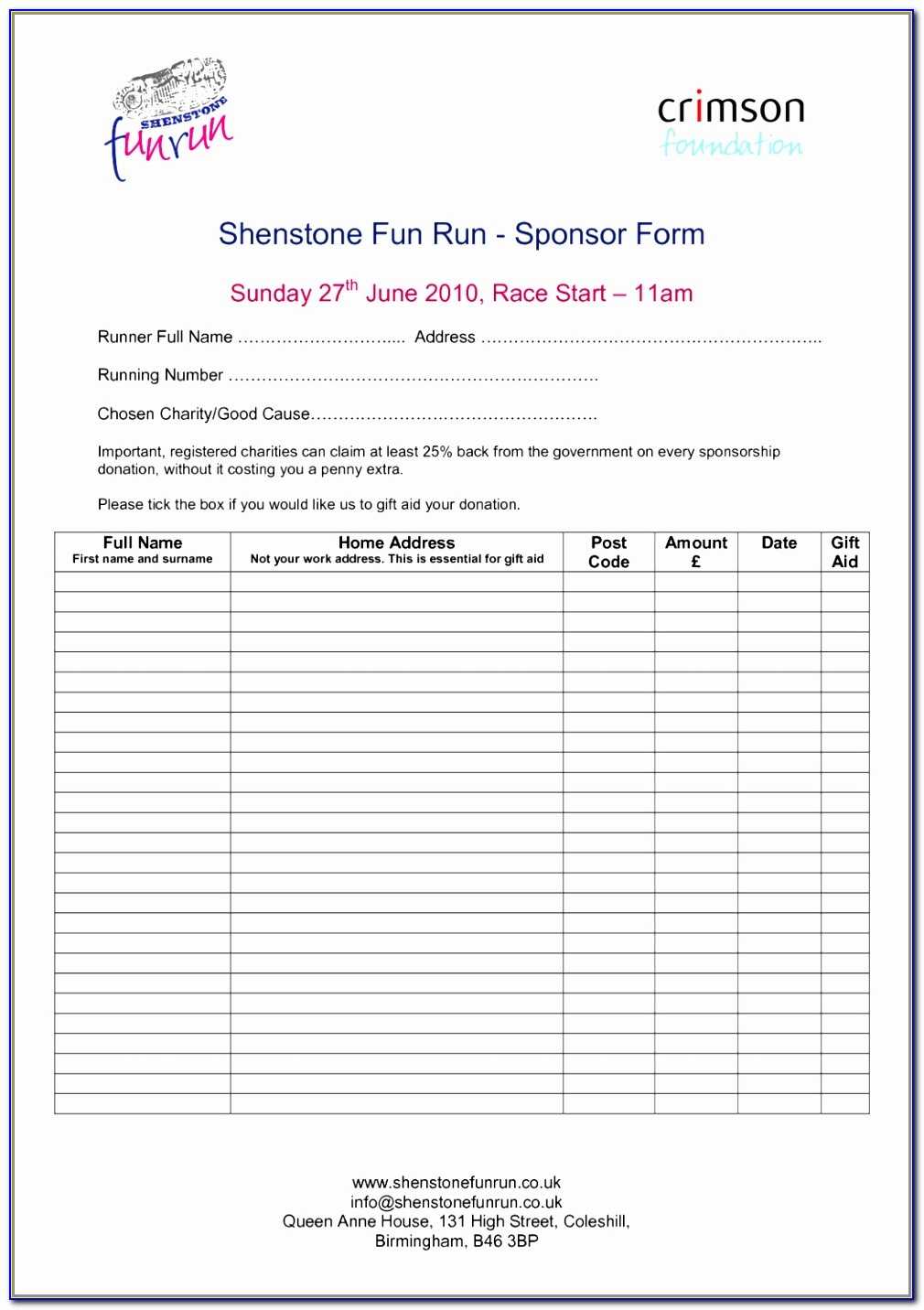 Sample Sponsorship Form Informatics Pharmacist Sample Resume For Blank Sponsor Form Template Free