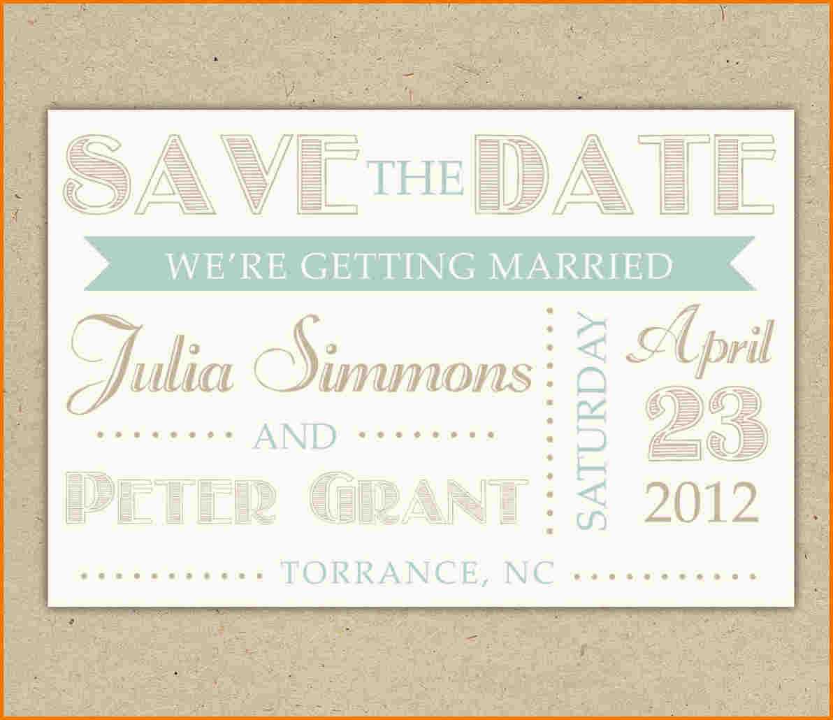 Save The Date Template Word | Authorization Letter Pdf Within Save The Date Template Word