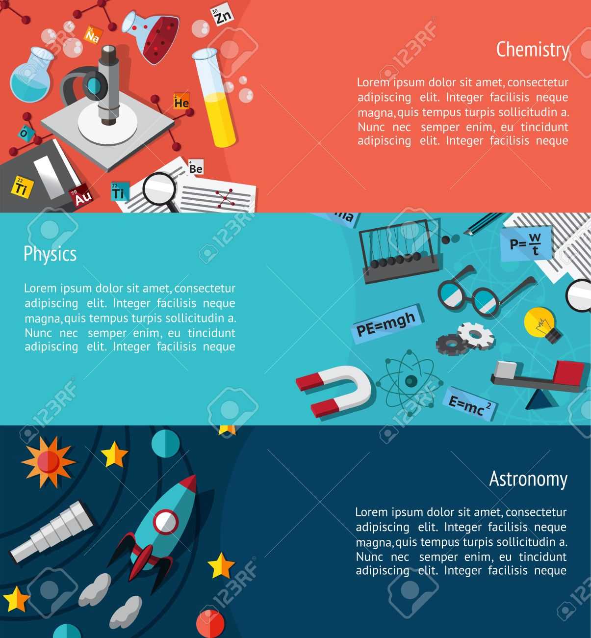 Science Education Infographic Banner Template Layout Such As.. Intended For Science Fair Banner Template