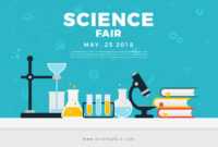 Science Fair Poster Banner - Download Free Vectors, Clipart intended for Science Fair Banner Template