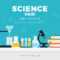 Science Fair Poster Banner – Download Free Vectors, Clipart Intended For Science Fair Banner Template
