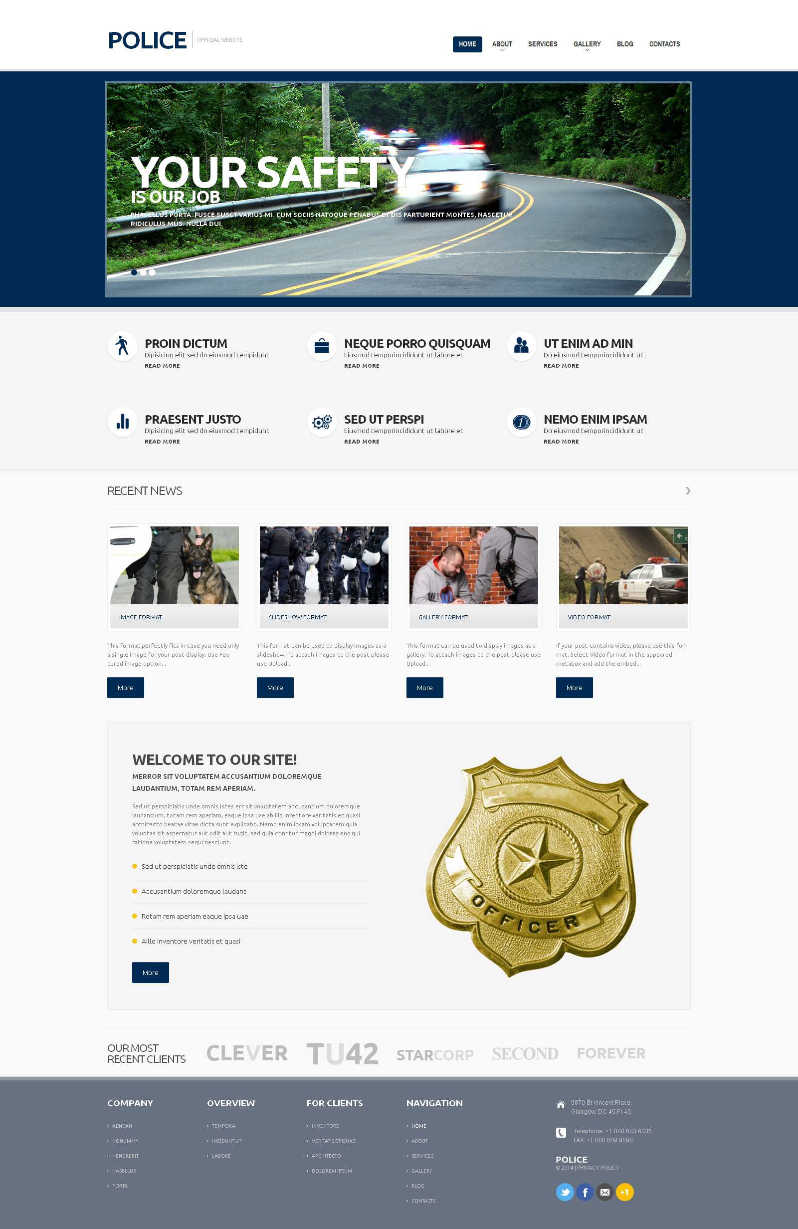 Security Company WordPress Theme Throughout Reporting Website Templates