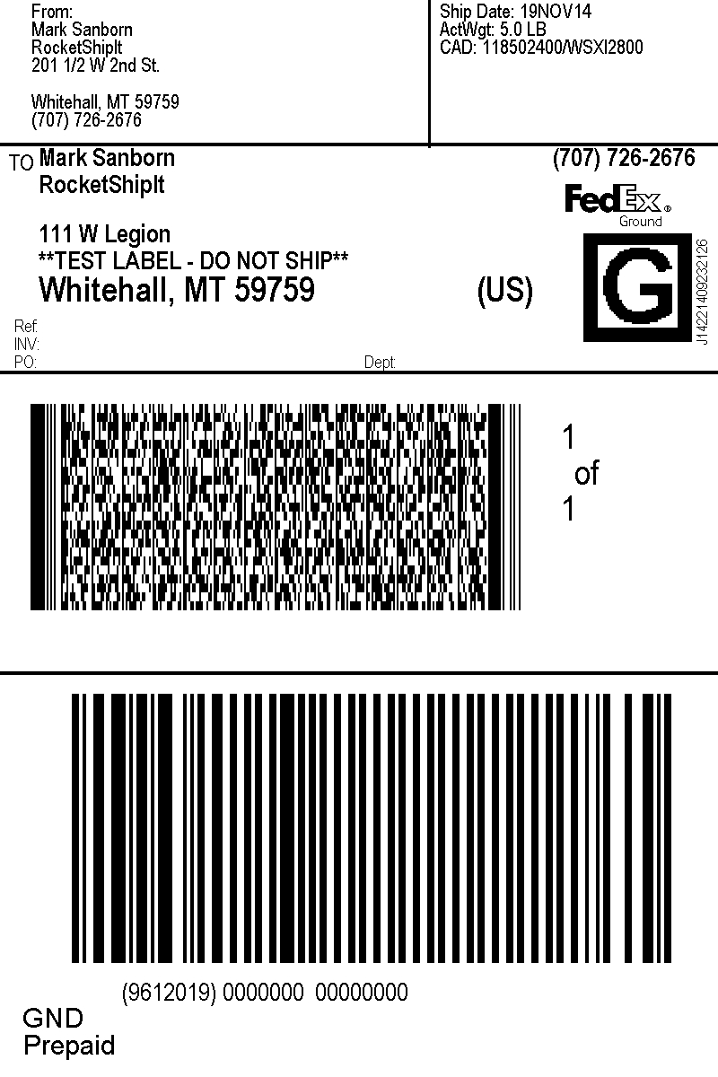 Shipping Label Format – Raptor.redmini.co Pertaining To Fedex Label Template Word