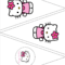 Simple Cute Hello Kitty Free Printable Kit. - Oh My Fiesta in Hello Kitty Banner Template