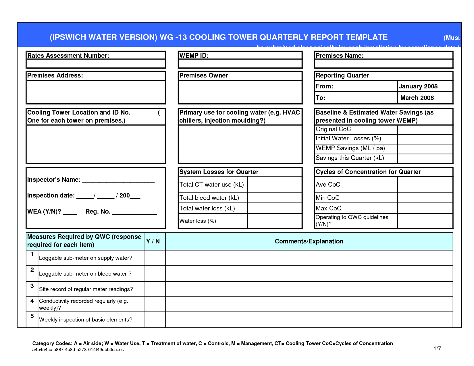 Small Business Excel Report Template Intended For Quarterly Report Template Small Business
